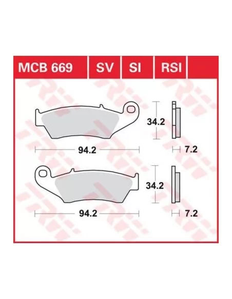 TRW MCB669SI TRW MCB669SI