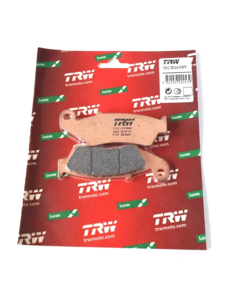 Колодки гальмові LUCAS MCB669SV