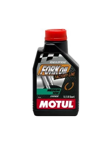 Масло для мото-вилок Motul 10W FORK OIL MEDIUM FACTORY LINE SAE (1L): купити з доставкою - Motoexpress.com.ua