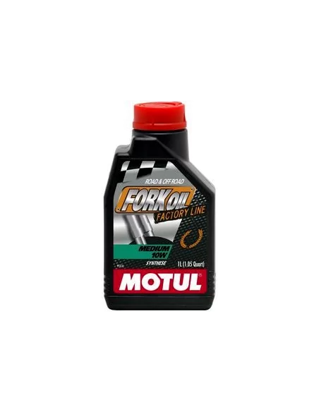 Масло для мото-вилок Motul 10W FORK OIL MEDIUM FACTORY LINE SAE (1L): купити з доставкою - Motoexpress.com.ua