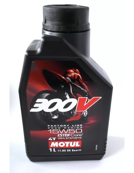 Motul -300V 4T-FACTORY-LINE-ROAD-RACING 15W-50
