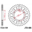 Звезда задняя легкосплавная JT JTA486.43