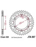 Зірка задня легкосплавна JT JTA897.50