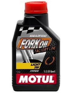 Масло для мото-вилок Motul 5W FORK OIL LIGHT FACTORY LINE SAE (1L): купити з доставкою - Motoexpress.com.ua