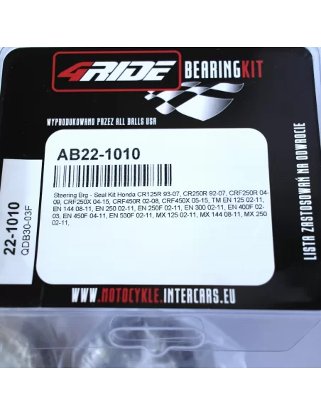 Рулевые подшипники мотоцикла ALLBALLS 22-1010