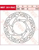 Диски гальмові LUCAS MST301RAC