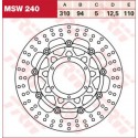 Тормозные диски  LUCAS MSW240