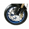 Наклейки на обод колеса мотоцикла  PG 5025 / BLUE