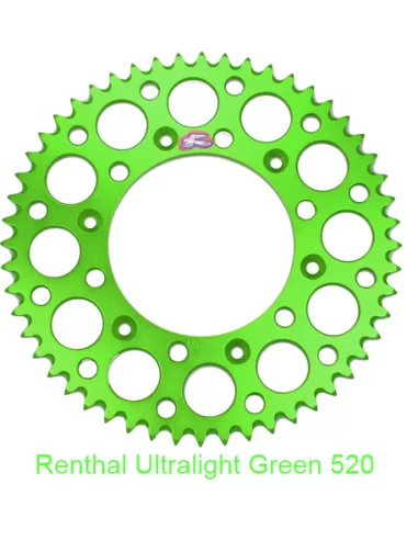 Зірка задня Renthal Ultralight Green 520