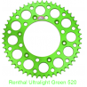 Звезда задняя Renthal Ultralight Green 520