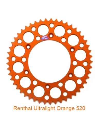 Зірка задня Renthal Ultralight Orange 520