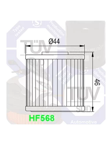 Фільтр масляний Hiflo HF568