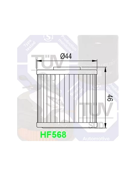Масляный фильтр Hiflo HF568