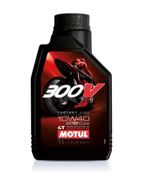 Олія Motul 300V 4T FACTORY LINE SAE 10W40 (1L): купити з доставкою - Motoexpress.com.ua