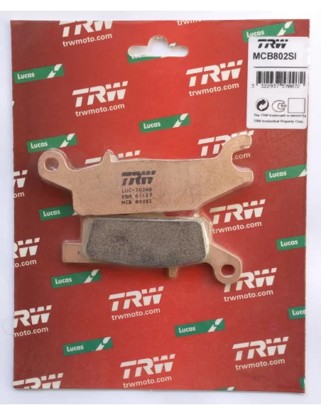 Колодки гальмові LUCAS MCB802SI