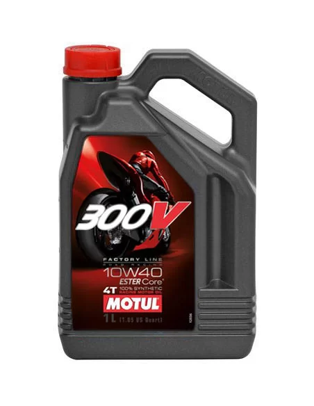 Олія Motul 300V 4T FACTORY LINE SAE ROAD RACING 10W40 (4L): купити з доставкою - Motoexpress.com.ua