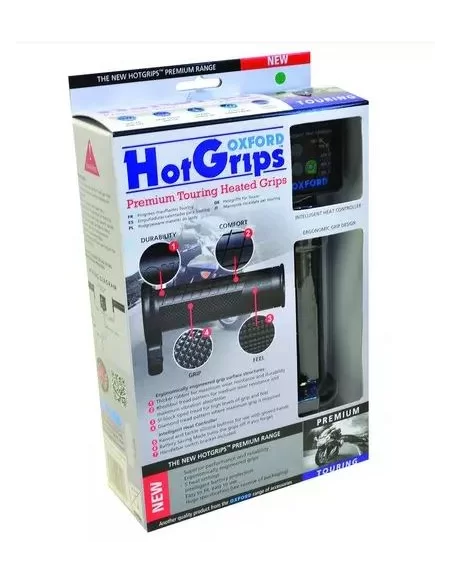 Ручки із підігрівом Oxford Hot Grip Premium Touring OF69 Ручки із підігрівом Oxford Hot Grip Premium Touring OF69
