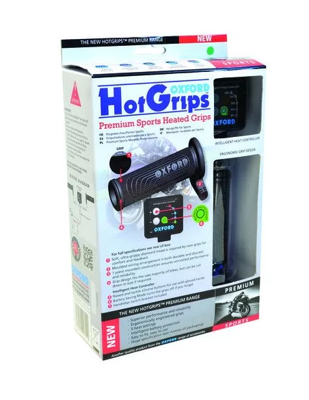 Ручки з підігрівом Oxford Hot Grip Premium Sport OF692 Ручки з підігрівом Oxford Hot Grip Premium Sport OF692