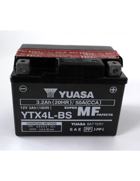 Акумулятор гелевий YUASA YTX4L-BS Акумулятор гелевий YUASA YTX4L-BS