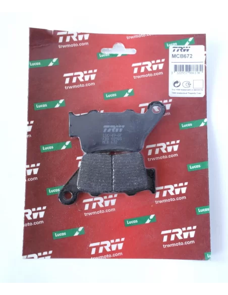 Гальмівні колодки LUCAS MCB672