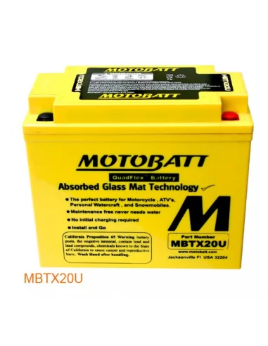 акумулятор MBTX20U