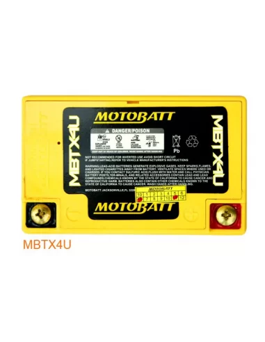 Motobatt MB MBTX4U