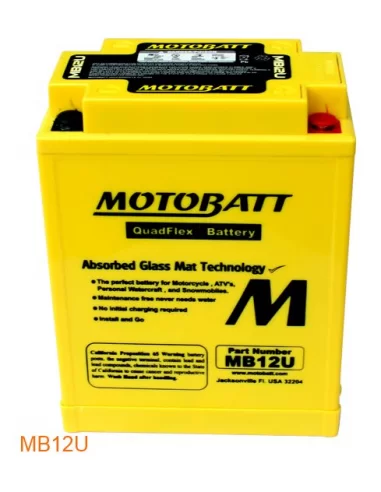 Motobatt MB MB12U