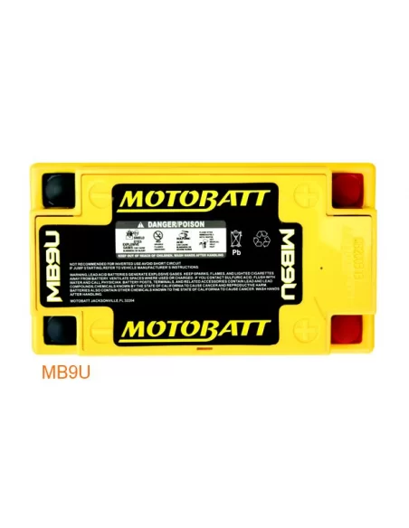 Motobatt MB MB9U