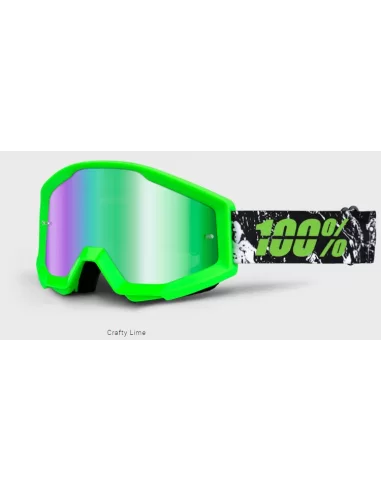 Мото очки STRATA Goggle Crafty Lime