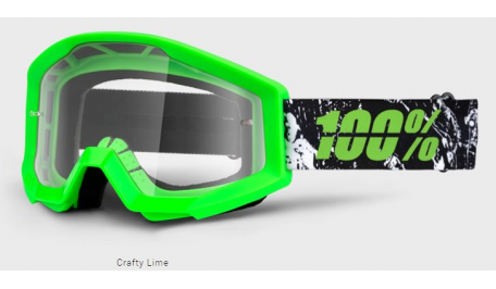 Мото очки STRATA Goggle Crafty Lime