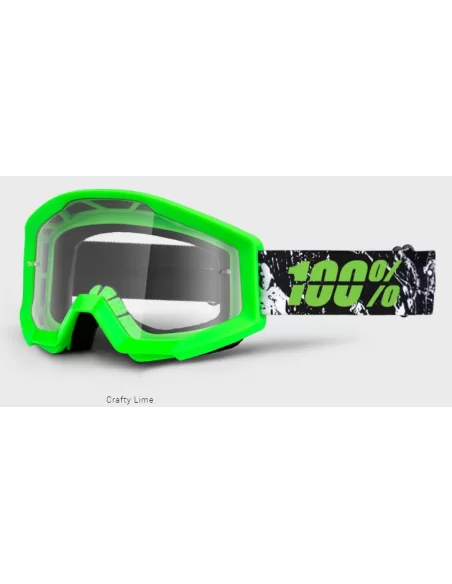 Мото очки STRATA Goggle Crafty Lime