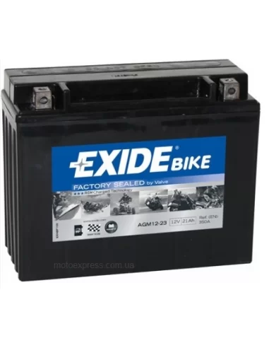 Мото акумулятор EXIDE SLA12-23-(AGM12-23)