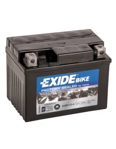 Мото акумулятор EXIDE SLA12-4-(AGM12-4)