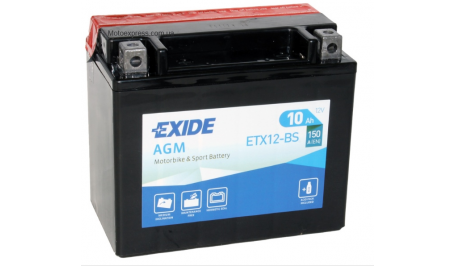 EXIDE YTX12-BS-(ETX12-BS)