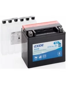 Мото акумулятор EXIDE YTX14L-BS-(ETX14L-BS)