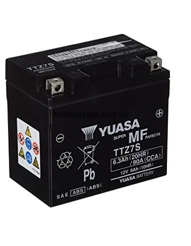 Мото акумулятор YUASA TTZ7S