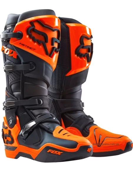 Мотоботы FOX Instinct orange