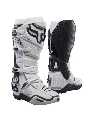 Мотоботы FOX Instinct white