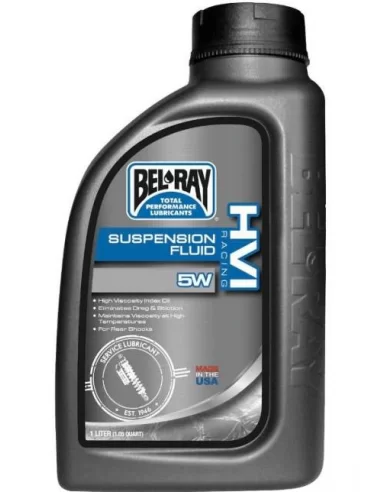 Bel-Ray HVI Racing Susp Fluid 5W-Олія для заднього амортизатора