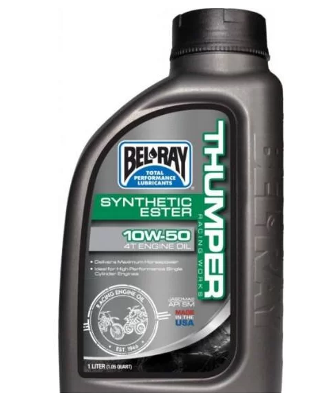 Олія Bel Ray WORKS THUMPER RACING SYNTHETIC ESTER 4T 10W-50 1L