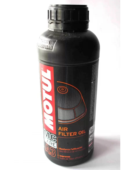 Motul А3 AIR FILTER OIL | Олія для поролонових повітряних фільтрів Motul А3 AIR FILTER OIL | Олія для поролонових повітряних фільтрів
