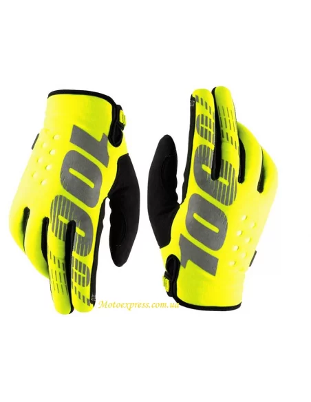 Зимові мото рукавички BRISKER 100% Cold