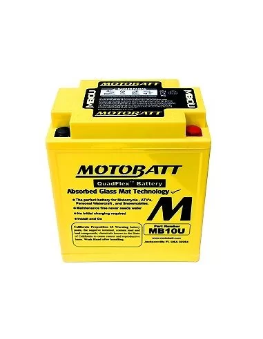 Акумуляторна батарея Motobatt MB10U