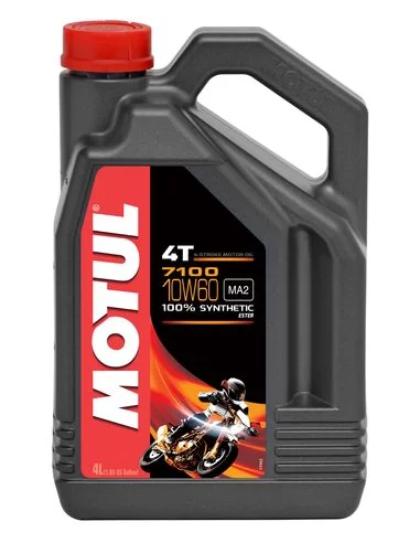 Масло Motul 4T 7100 10W60 4L: купить с доставкой - Motoexpress.com.ua
