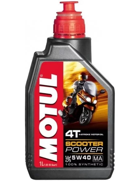 Масло для скутерів Motul scooter power 4t 5W40 Масло для скутерів Motul scooter power 4t 5W40