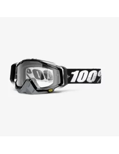 Мотоокуляри 100% RACECRAFT Goggle Abyss Black - Clear Lens 