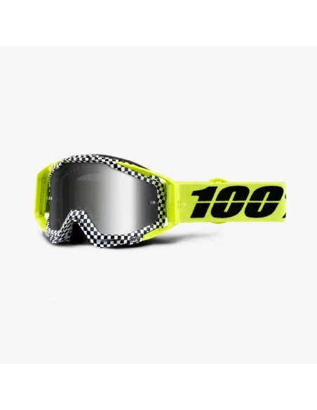 Мото окуляри 100% RACECRAFT Goggle Andre - Mirror Silver Lens