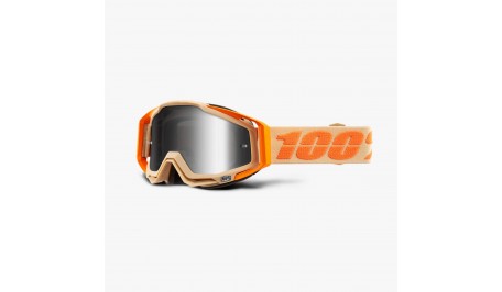Мото очки 100% RACECRAFT Goggle Sahara - Mirror Silver Lens   
