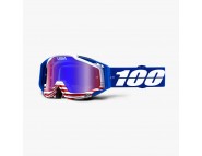 Мото очки 100% RACECRAFT Goggle Anthem - Mirror Red-Blue Lens 