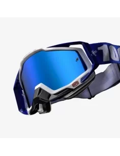 Мото окуляри 100% RACECRAFT Goggle Cobalt Blue - Mirror Blue Lens 